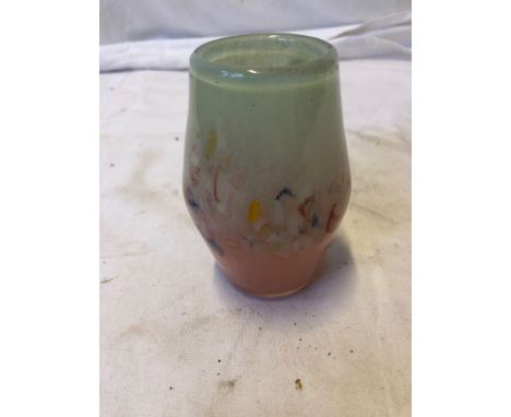  Sale Item:    SMALL VASART GLASS VASE   Vat Status:   No Vat   Buyers Premium:  This lot is subject to a Buyers Premium of 1