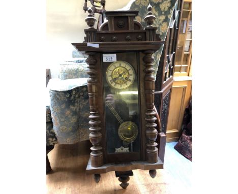  Sale Item:    VIENNA WALL CLOCK (AF)   Vat Status:   No Vat   Buyers Premium:  This lot is subject to a Buyers Premium of 15