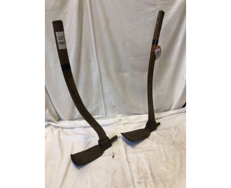  Sale Item:    2 ADZE'S   Vat Status:   No Vat   Buyers Premium:  This lot is subject to a Buyers Premium of 15% + Vat @ 20% 