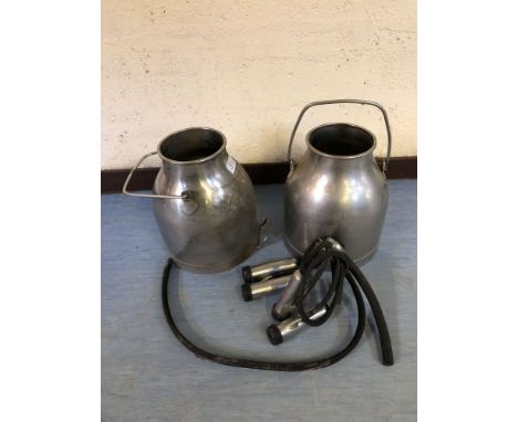  Sale Item:    2 MILK PAILS   Vat Status:   No Vat   Buyers Premium:  This lot is subject to a Buyers Premium of 15% + Vat @ 