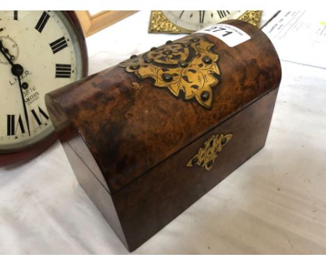  Sale Item:    TEA CADDY (AF)   Vat Status:   No Vat   Buyers Premium:  This lot is subject to a Buyers Premium of 15% + Vat 