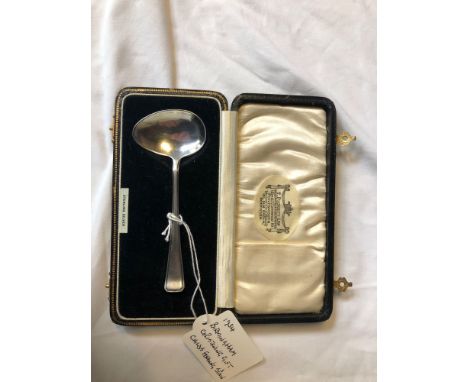  Sale Item:    BIRMINGHAM SILVER 1934 CHILDS FEEDING SPOON  Vat Status:   No Vat   Buyers Premium:  This lot is subject to a 