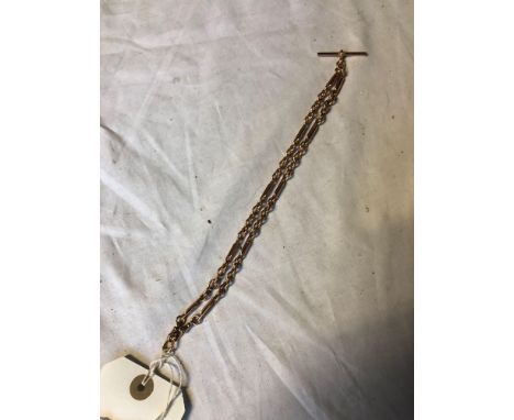  Sale Item:    GOLD WATCH CHAIN   Vat Status:   No Vat   Buyers Premium:  This lot is subject to a Buyers Premium of 15% + Va