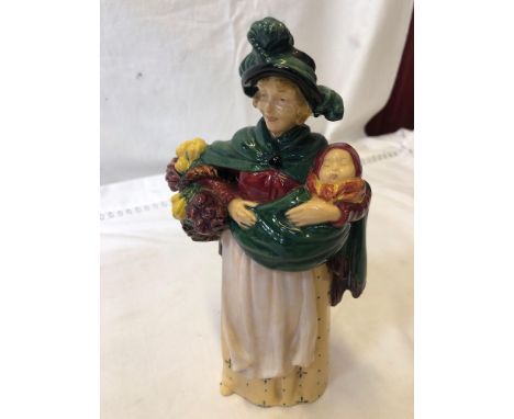 Sale Item:    ROYAL DOULTON FIGURE- FLOWER SELLER HN 789  Vat Status:   No Vat   Buyers Premium:  This lot is subject to a B