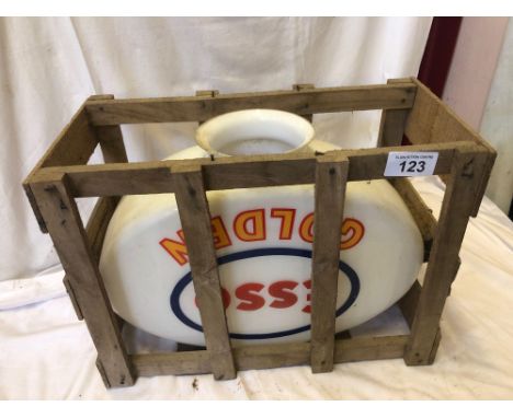  Sale Item:    VINTAGE ESSO GOLDEN SIGN (AF)   Vat Status:   No Vat   Buyers Premium:  This lot is subject to a Buyers Premiu