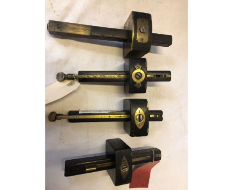  Sale Item:    BOX 4 MORTICE GAUGES   Vat Status:   No Vat   Buyers Premium:  This lot is subject to a Buyers Premium of 15% 