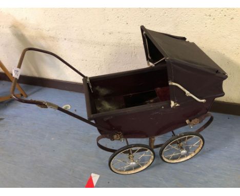  Sale Item:    CHILDS PRAM (AF)   Vat Status:   No Vat   Buyers Premium:  This lot is subject to a Buyers Premium of 15% + Va