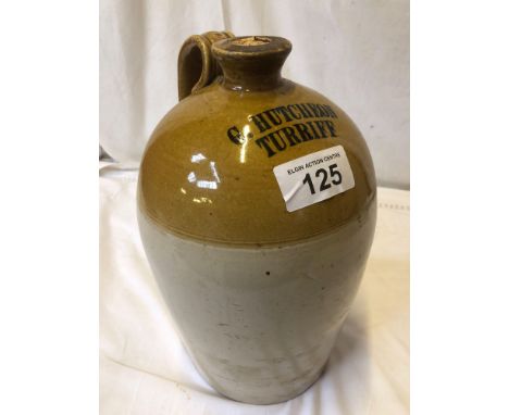  Sale Item:    BUCHAN PORTOBELLO FLAGON G HUTCHEON TURRIFF  Vat Status:   No Vat   Buyers Premium:  This lot is subject to a 