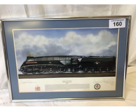  Sale Item:    SIGNED TRAIN PRINT -UNION OF SOUTH AFRICA  Vat Status:   No Vat   Buyers Premium:  This lot is subject to a Bu