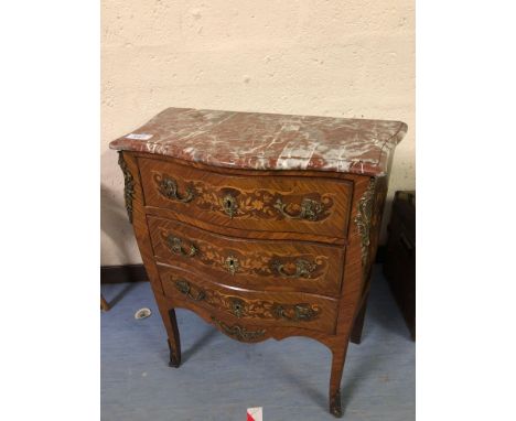  Sale Item:    MARQUETRY CHEST   Vat Status:   No Vat   Buyers Premium:  This lot is subject to a Buyers Premium of 15% + Vat