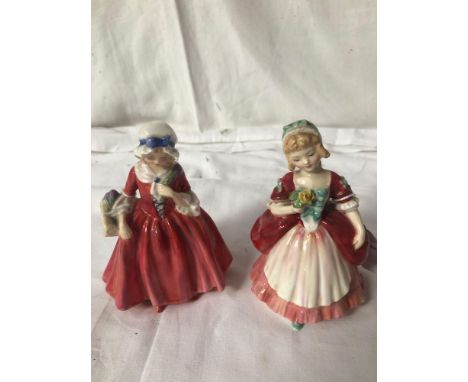  Sale Item:    2 ROYAL DOULTON FIGURES- VALERIE HN 2107 &amp; LAVINIA REF No 838567  Vat Status:   No Vat   Buyers Premium:  