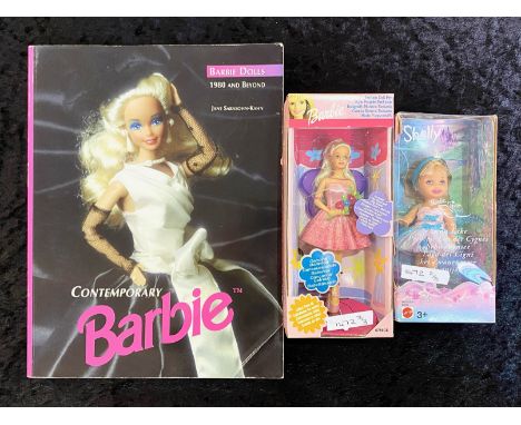 Mattel Barbie Doll Book 1980 &amp; Beyond, by Jane Sarasohn-Kahn.  Together with Barbie Fashion Doll Pen in original box, and