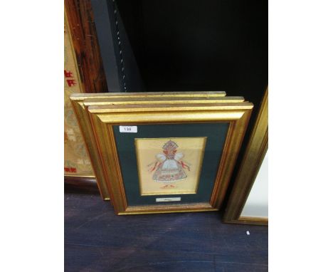 Three modern reproduction Bolshoi ballet 'nutcracker' prints