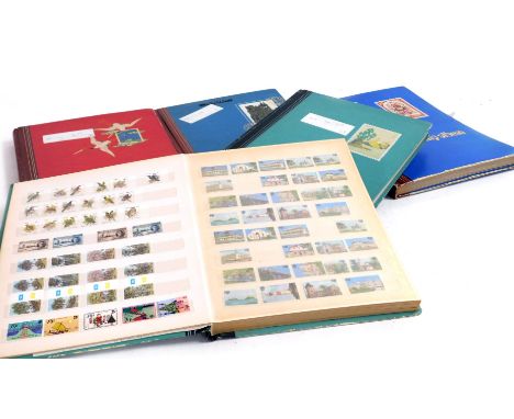 Philately. British Empire and Commonwealth, GVI-EII, definitives and commemoratives, mint and used, in five albums. 