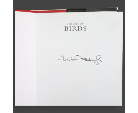 David Attenborough - 'The Life of Birds' - hardback First Edition, signed by author.