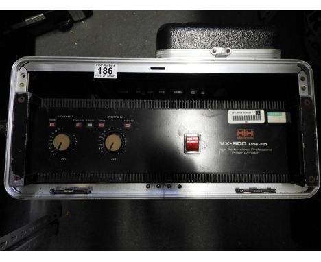 HH VX900 Mos-Fet Power Amplifier in Case 