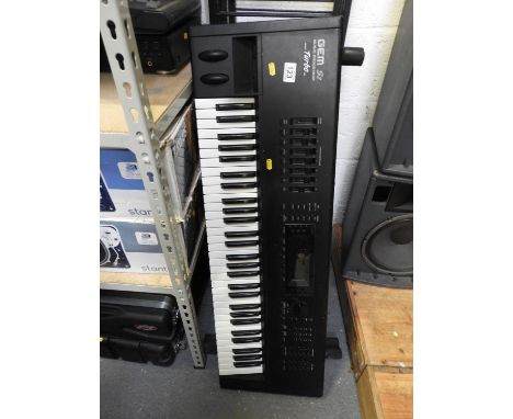 GEM S2 Music Processor Turbo Keyboard Stand and Owners Manual 