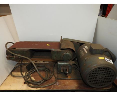 Belt Sander - Seen Working 