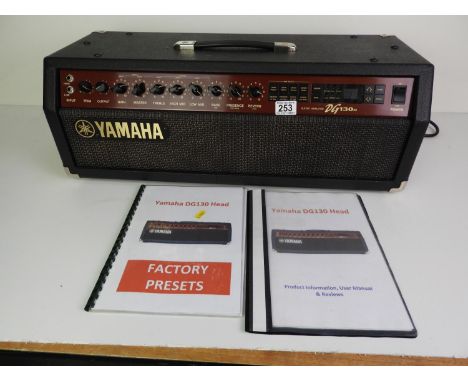 Yamaha DG130H Head Guitar Amplifier 