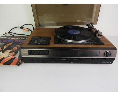 Hitachi Music Centre with Records - LPs 