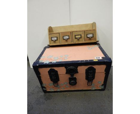 Decorative Trunk and Storage Drawers 