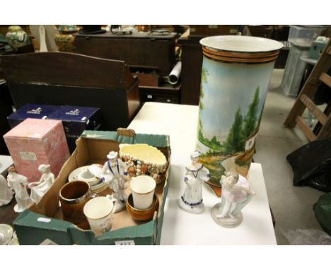 Collection of vintage ceramics to include Lladro Daisa 1990 ballerina figure and Sylvac