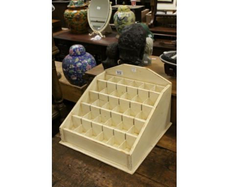 Painted pine spice rack