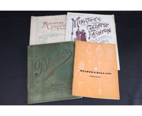 Small collection of vintage Fashion and other Catalogues to include Nicholson's London