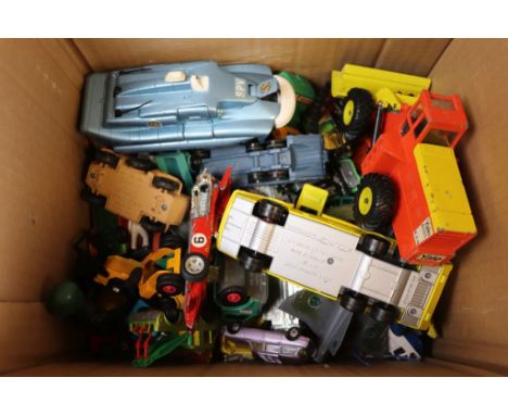 Box of mixed vintage Diecast vehicles