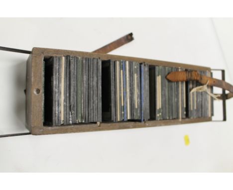 A SELECTION OF ASSORTED MAGIC LANTERN SLIDES