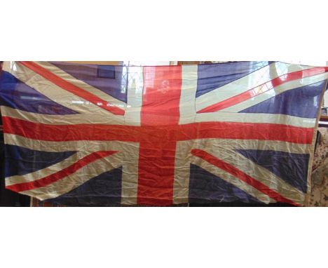 Very large vintage Union flag 3.85 x 1.75m 
