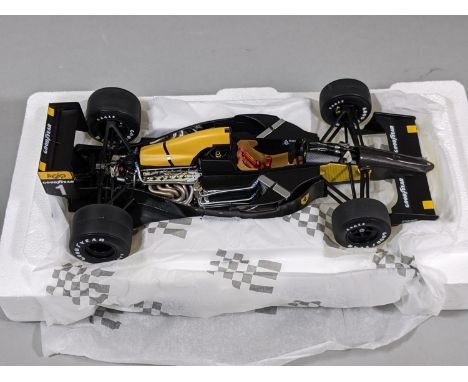 1:18 scale Ferrari 641/2 Formula 1 model racing car by Exoto Grand Prix Classics, in black, no 97107, boxed with original pac