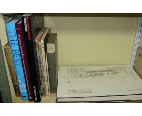 Studies and Executed Buildings by Frank Lloyd Wright, Architectural Press, 1986 complete with original dust jacket, together 