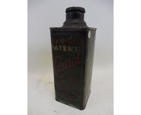 A Wakefield Castrol AA Grade Motor Oil quart Castrol caddy. 