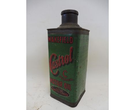 A Wakefield Castrol Motor Oil 'C' Summer Grade quart Castrol caddy.