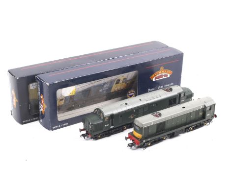 Two Bachmann OO gauge diesel locomotives. Comprising one BR class 20 no. D8134, non DCC, and one BR class 37 no. D6707, DCC r