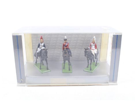 A collection mainly Britains model soldiers. Comprising elements of The London scene some boxed, A mounted Policeman cat no. 