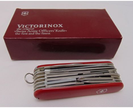 Victorinox Swiss Army Officers pocket knife in original packaging