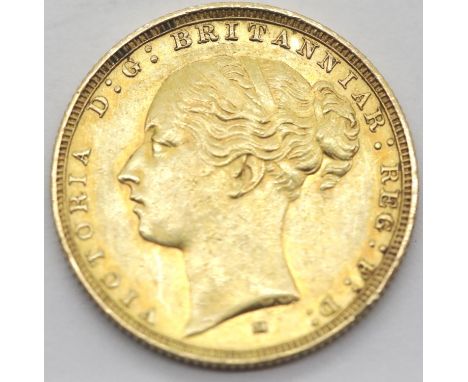 Victoria 1882 full sovereign, Melbourne Mint.P&P Group 1 (£14+VAT for the first lot and £1+VAT for subsequent lots) 
