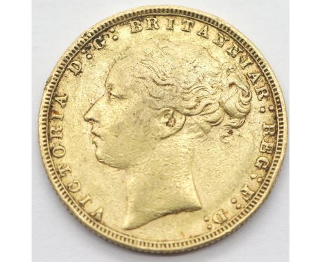 Victoria 1878 full sovereign. P&amp;P Group 1 (£14+VAT for the first lot and £1+VAT for subsequent lots) 