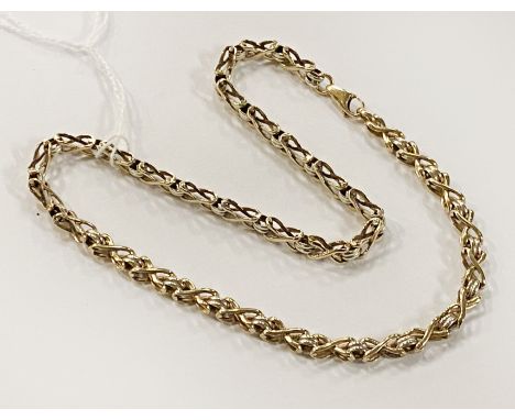 9CT GOLD INFINITY CHAIN - APPROX 17.2G