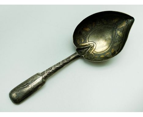 HALLMARKED SILVER GEORGIAN TEA CADDY SPOONAS FOUND
