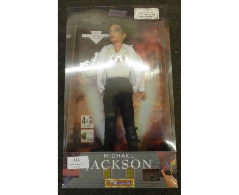 Michael Jackson sings 'Black or White', boxed figure, 1997 