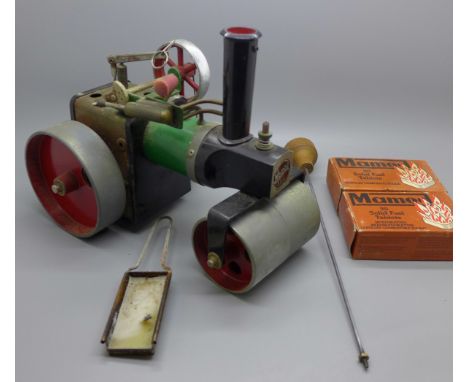 A Mamod SR1A steam roller, boxed 