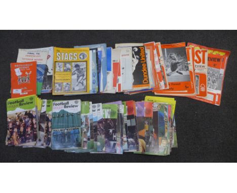 A collection of Nottingham Forest FC football programmes, a FA Cup Final programme, Leicester v Tottenham 1961 and a collecti