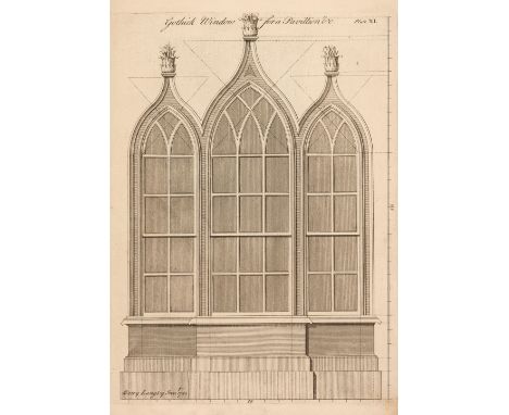 Langley (Batty and Thomas). Gothic Architecture, Improved by Rules and Proportions in many Grand Designs of columns, doors, w