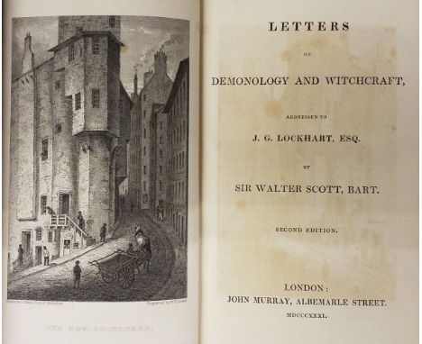 Scott (Walter). Letters on Demonology and Witchcraft, addressed to J. G. Lockhart, Esq., 2nd edition, London: John Murray, 18