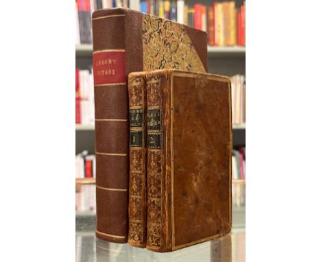 Anson (George). A Voyage Round The World, in the years MDCC, XL, I, II, III, IV, 2 Volumes in one, Glasgow: J. &amp; M. Rober