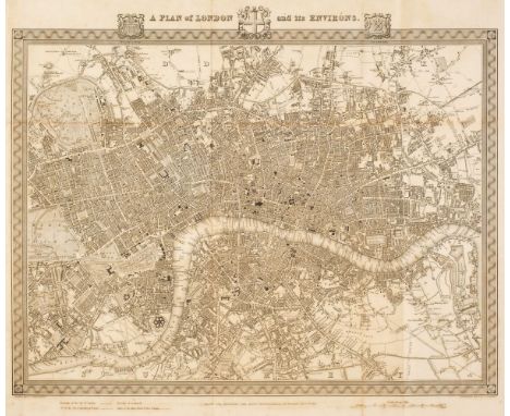 London. Lewis (Samuel). [Atlas to the Topographical Dictionary of England] circa 1844, lacking title and preliminaries, uncol