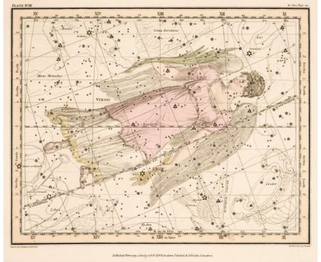 Jamieson (Alexander). A Celestial Atlas Comprising a Systematic Display of the Heavens in a Series of Thirty Maps Illustrated